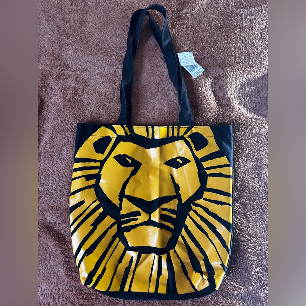 Buena Vista Theatrical Merchandise Disney Lion King Tote Bag NWT